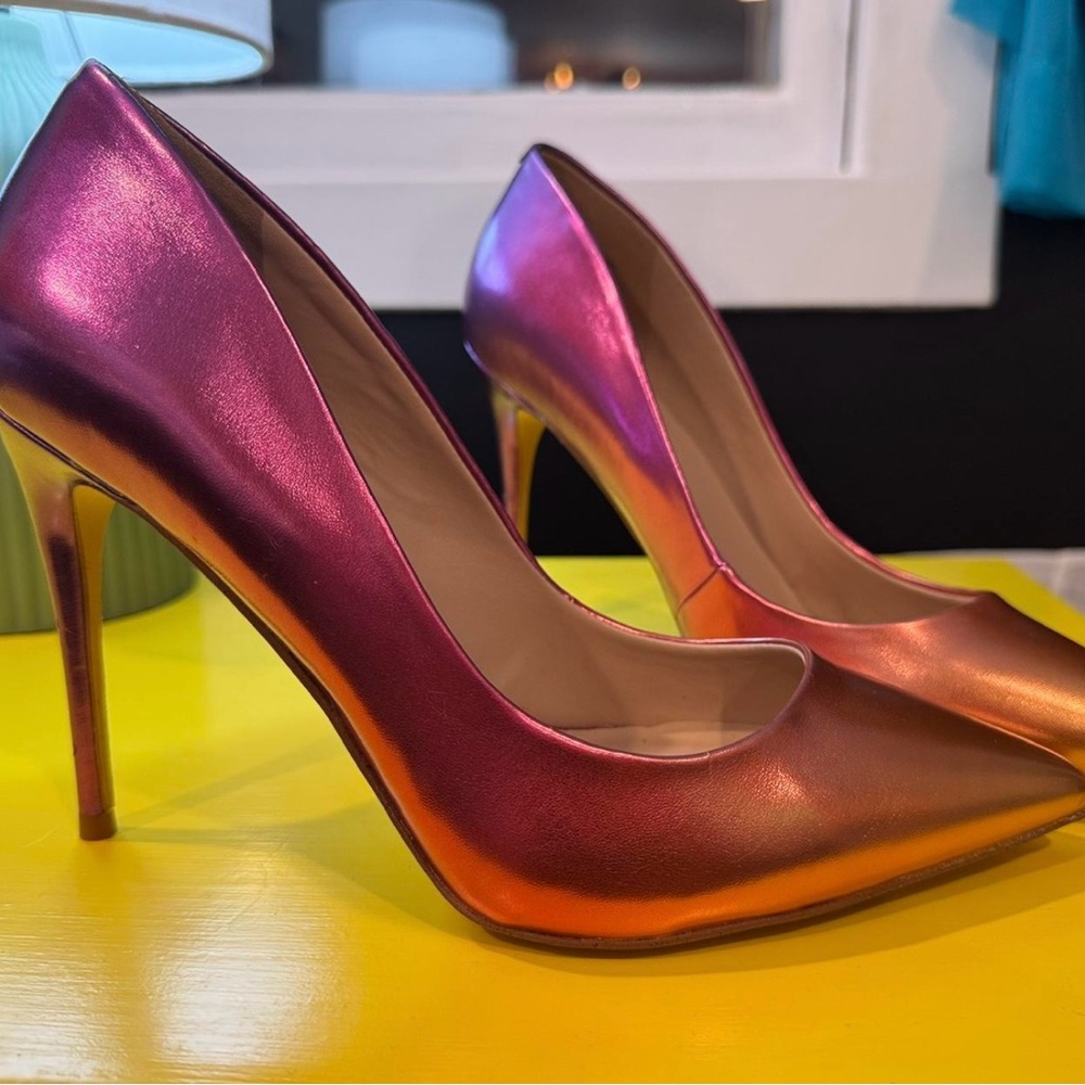 Aldo Pink and Orange Heels